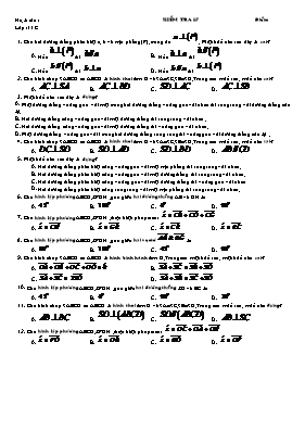 Kiêm tra 15 Chương 3 Hình 11